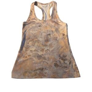 Athleta Shanti Gilded Racerback Tank Top Size extra small